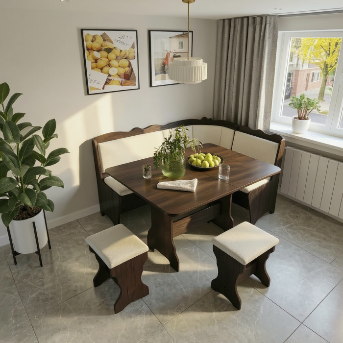 Set coltar bucatarie Rodos Wenge Fildes [4]