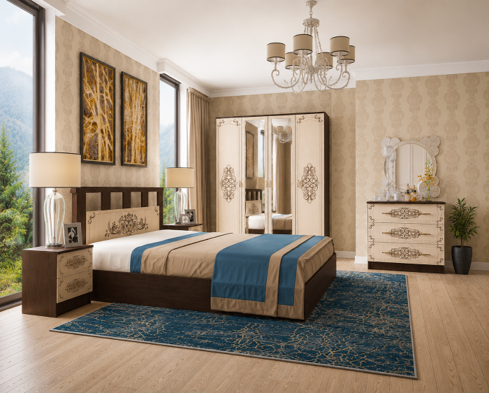 Set Dormitor Jasmin Wenge [2]
