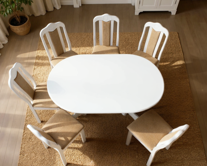 Set RH7017T+6RH558C White,150x90x76 cm [3]