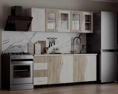 Bucatarii - Bucatarie CIP S 2m Stj K001-K002