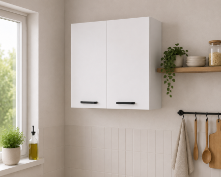 MOBILIER BUCATARIE - Corp Superior Vio Alb 60 2Usi
