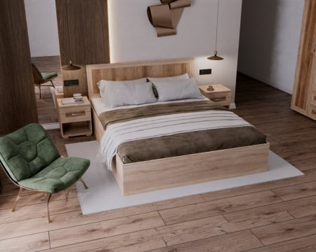 Dormitor Cezar Sonoma+Trufe [1]