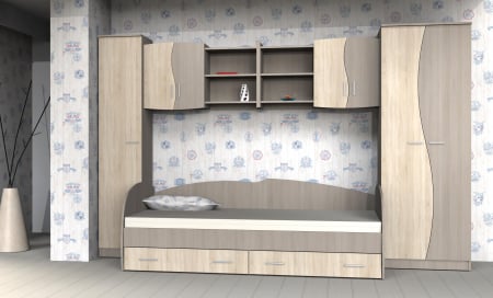 MOBILIER DORMITOR - Dormitor Tineret Cindy II