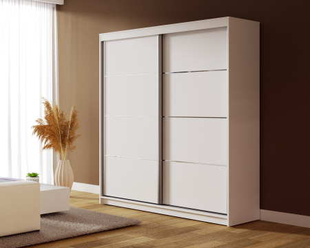 Dormitoare - Dressing Velvet Silver ALB