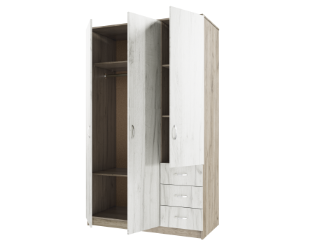 Dulap Ionut 120x50x200 cm, K002+K001 [5]