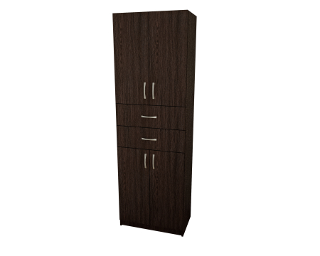 Dulap KSC-11 Ro, 60x37x196 cm Wenge [6]