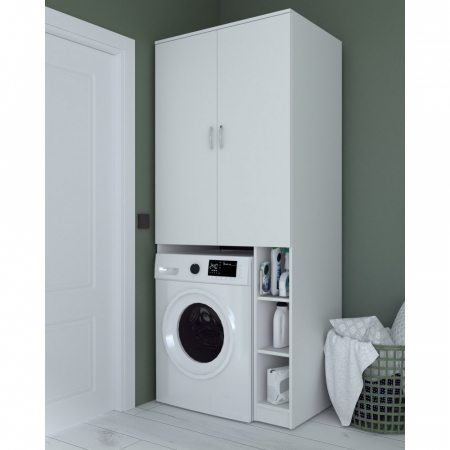 MOBILIER BAIE - Dulap MS, 85x60X199 cm, alb