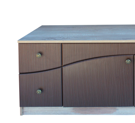 Living Nicole 320x50x208cm Sonoma+Fino Bronze [4]