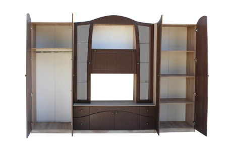Living Nicole 320x50x208cm Sonoma+Fino Bronze [2]