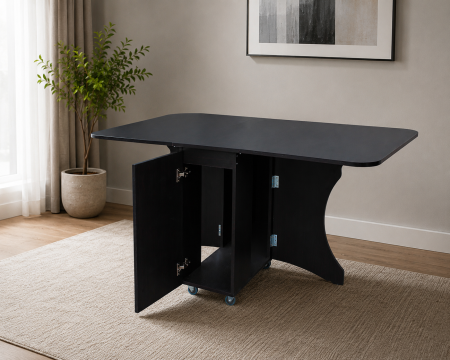 Mese si Scaune - Masa Plianta Ro 4S Wenge, 167x95x75 cm