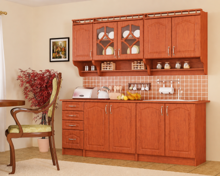 MOBILIER BUCATARIE - Set Bucătărie Korona Mebel MDF Calvados 200x60x200 cm