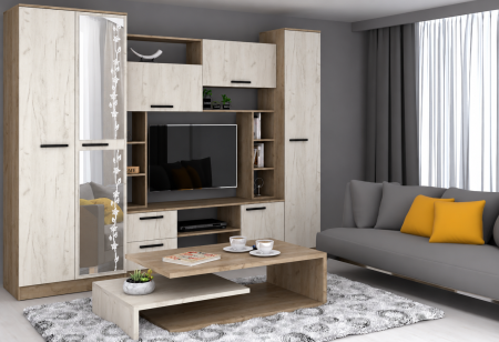 Living Set - Set Living Flora K002 K001 270X54X210 cm