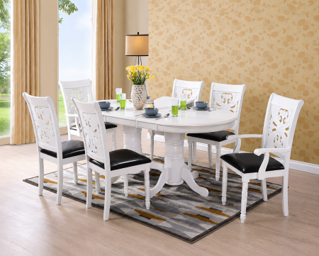 Mese - Set masa RH7062T cu 6 scaune RH8087C cu 2 scaune RH8087CA Oak