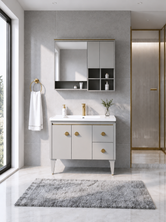 Set mobilier baie - Set Mobilier Baie 1174 100x47x80 cm