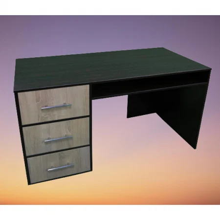 Birou Calculator, Ideal Mobila, Sonoma/ Wenge, 85x120x60 cm [2]