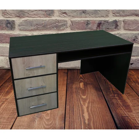 Birou Calculator, Ideal Mobila, Sonoma/ Wenge, 85x120x60 cm [3]