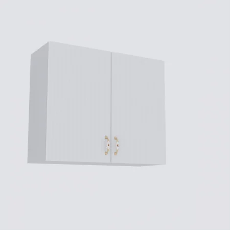 Bucatarie Opera MDF 2.6m Alb&Gri Cenusiu [3]