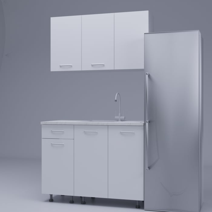 Bucatarie Greta 1.2m Alb [2]