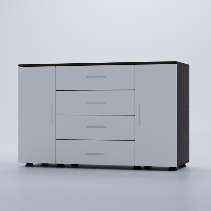 Comoda Villy Wenge&Alb [2]