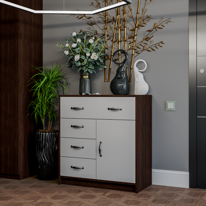 Comoda Mia Wenge&Alb [3]