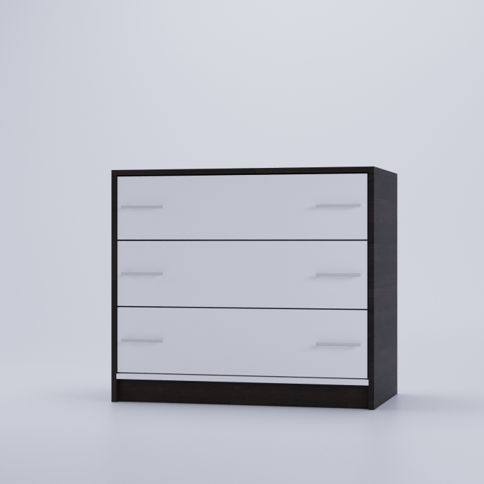 Comoda MS 03 Wenge&Alb [2]