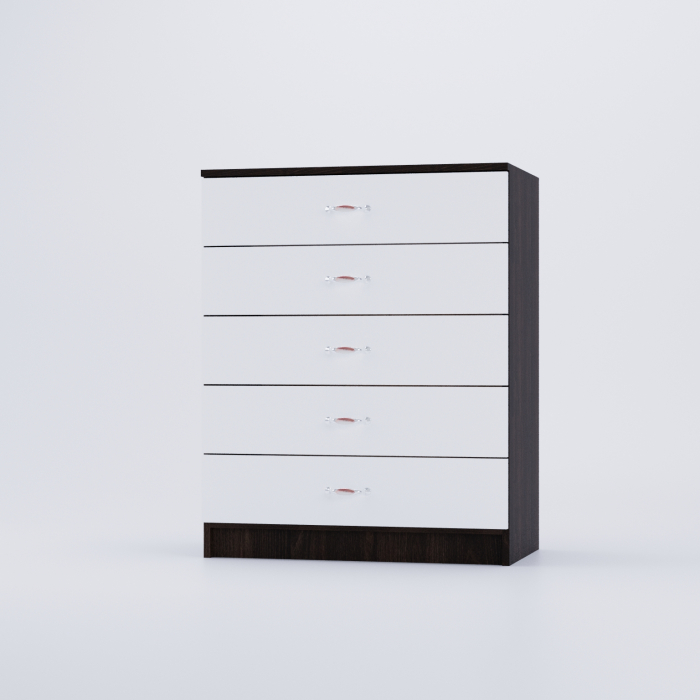Comoda MS 05 Wenge&Alb [2]
