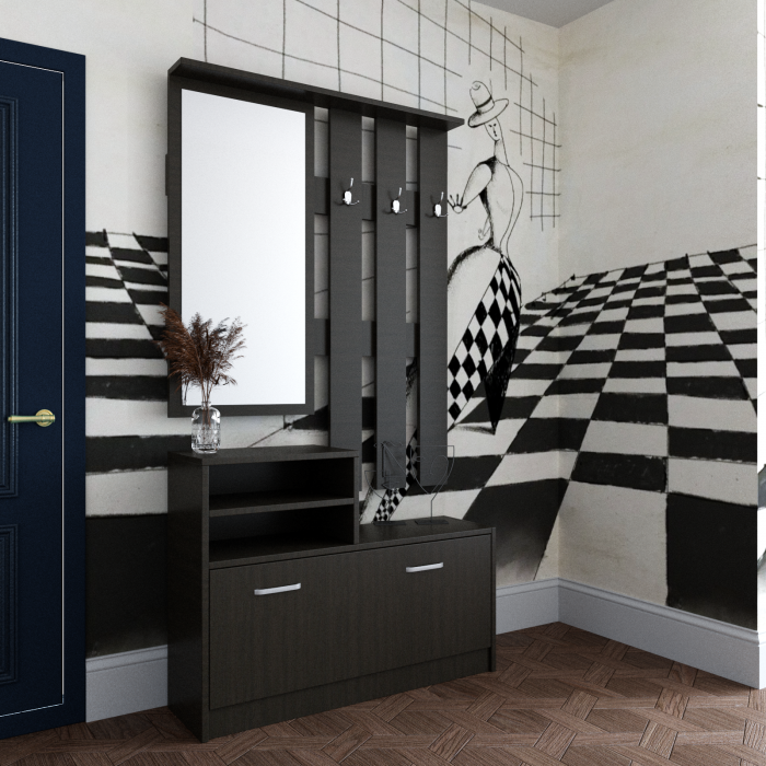 Cuier Cremona Wenge [3]
