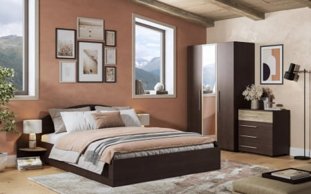 Dormitor Alaska Wenge&Sonoma [1]