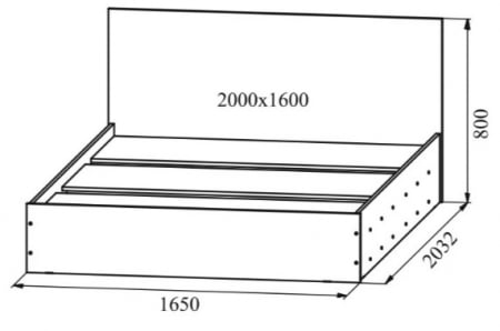 Dormitor Rio Wenge&Alb [6]