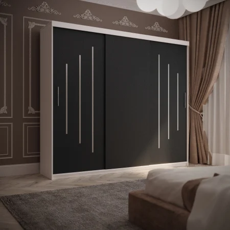 Dulap Venus Space 230*200 Alb&Antracit [2]
