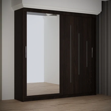 Dulap Venus Space cu Oglinda 200*200 Wenge [2]