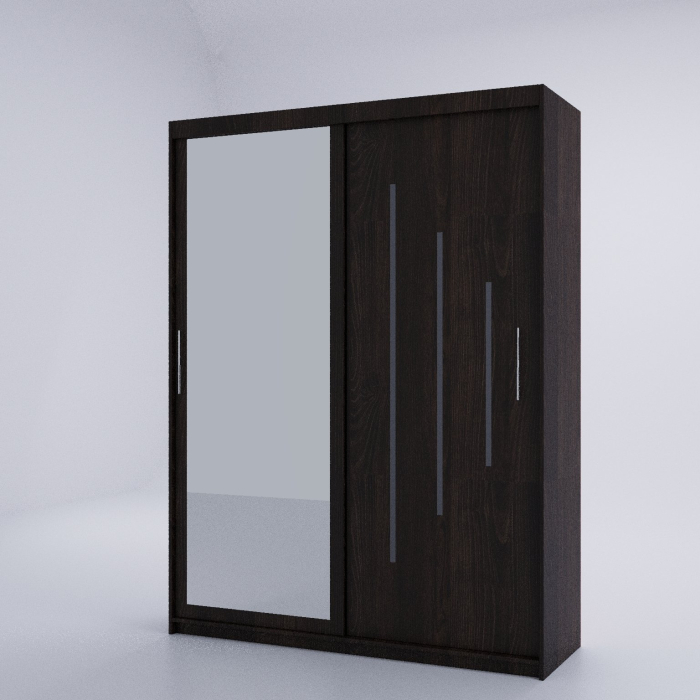 Dulap Venus Space cu Oglinda 200*200 Wenge [4]