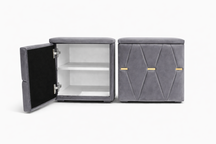 Noptiere Tapitate Monaco Premium [2]