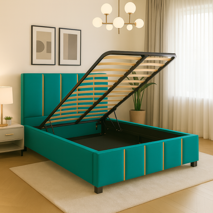 Pat Milano Tapitat cu Somiera Rabatabila [3]