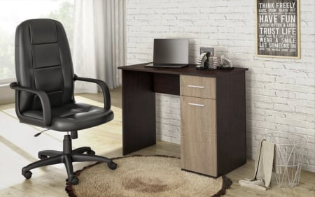 Mobilier Birou - Birou Calculator Daky Wenge&Sonoma