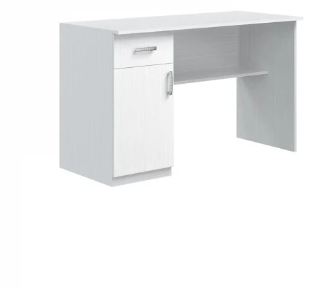 Mobilier Birou - Birou calculator E05, Alb, 120x76.5x60 cm