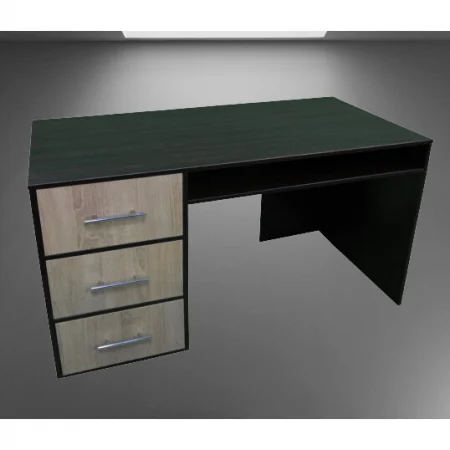 Mobilier Birou - Birou Calculator, Ideal Mobila, Sonoma/ Wenge, 85x120x60 cm