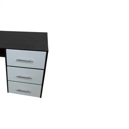 Birou Calculator, Wenge/Alb, 85x120x60 cm [4]