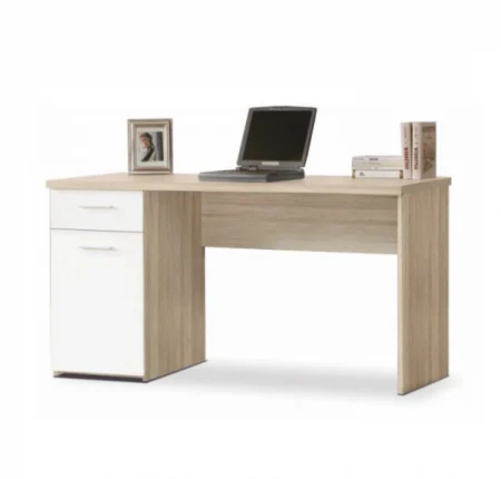 Mobilier Birou - Birou SKM 1 Sonoma&Alb