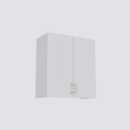 Bucatarie Opera MDF 2.6m Alb&Gri Cenusiu [4]