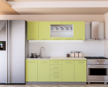 Mobilier Bucatarie - Bucatarie Green PAL  2.0 m