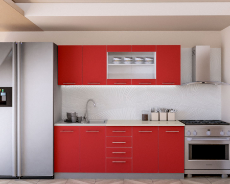 Mobilier Bucatarie - Bucatarie Red PAL  2.0 m