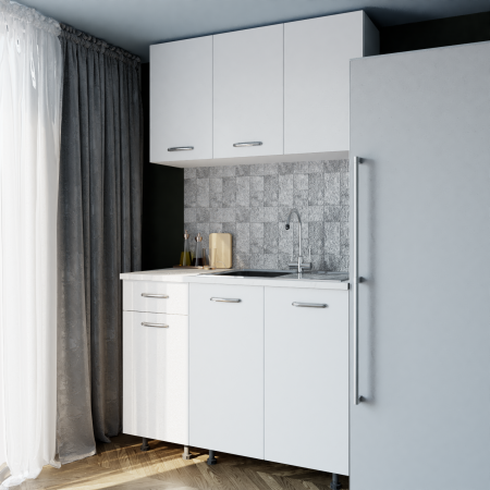 Toate Produsele - Bucatarie Greta 1.2m Alb