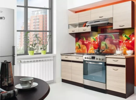 Mobilier Bucatarie - Bucatarie Raluca 1.8m  Sonoma&Wenge