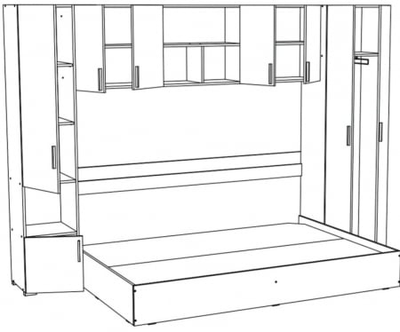 Camera Tineret Iulia Wenge&Sonoma [3]