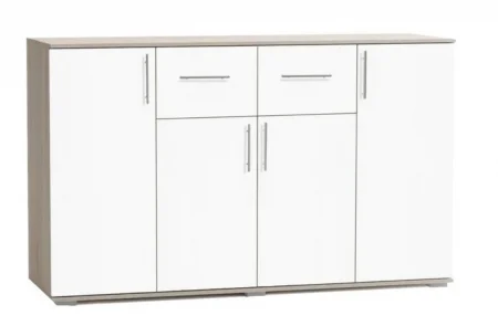 Comode Living - Comoda Silvia Alb&Sonoma