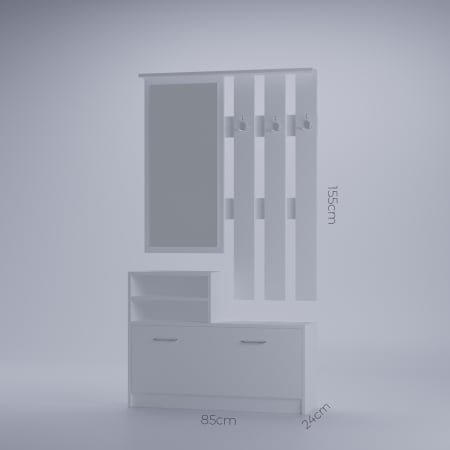 Cuier Cremona Alb [3]