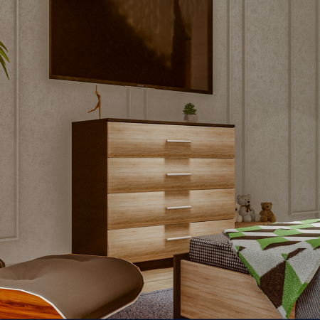 Dormitor Daniel Wenge&Sonoma [3]