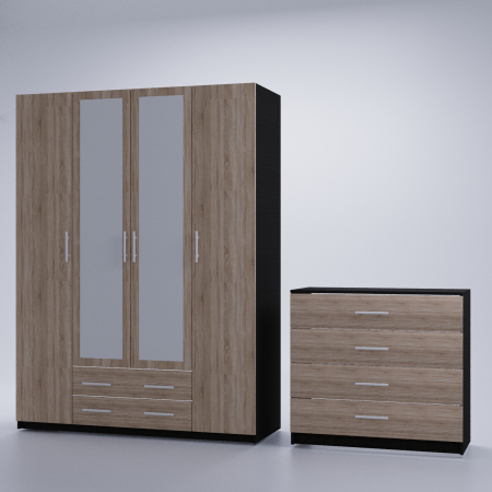 Dormitor Daniel Wenge&Sonoma [4]