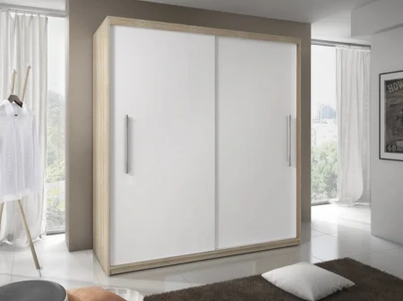 Mobilier Dormitor - Dressing Vista  Sonoma&Alb